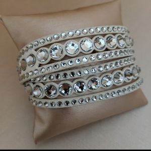 Swarovski wrap bracelet